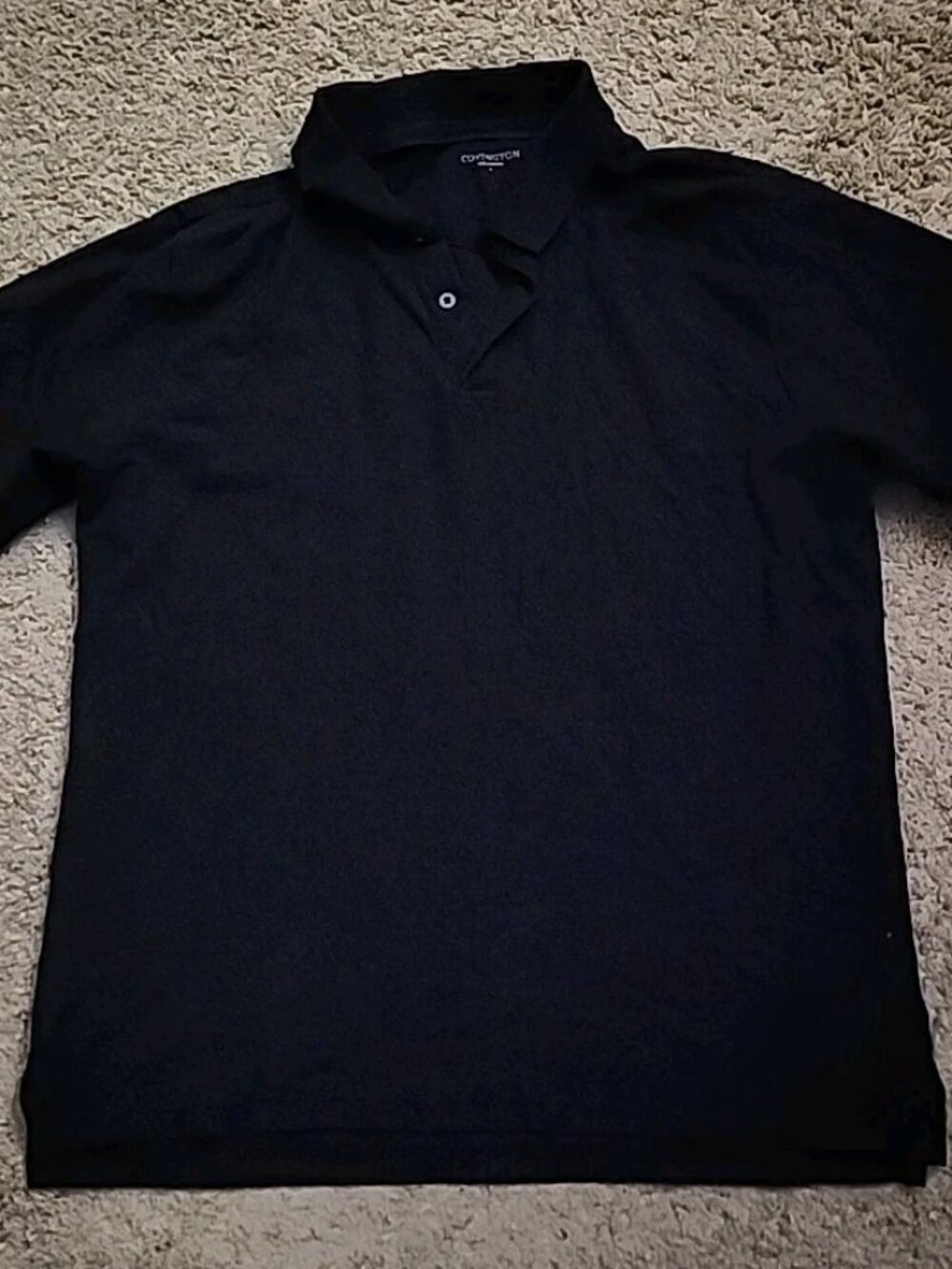 Covington Short Sleeve Polo Shirt Men's Large Black